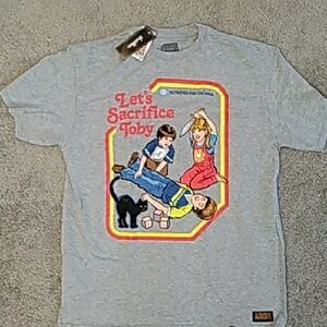 Grey Stephen Rhodes Funny Graphic Tee